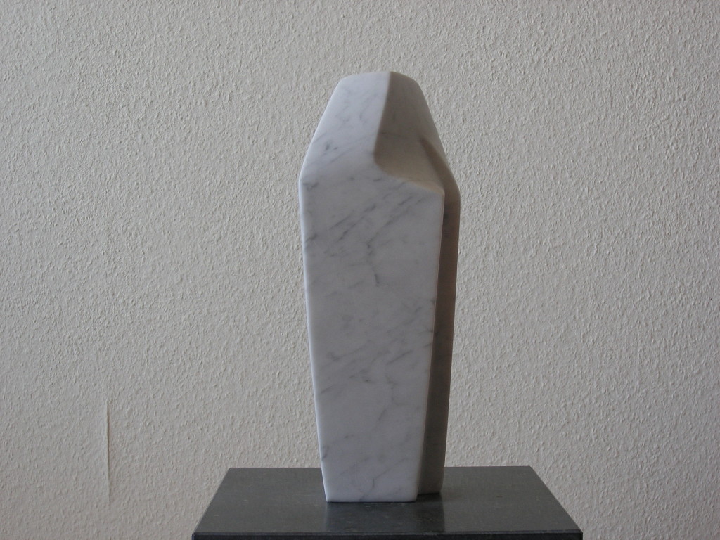 Twee eenheid (1990) - Carrara marmer - 25 x 10 x 5